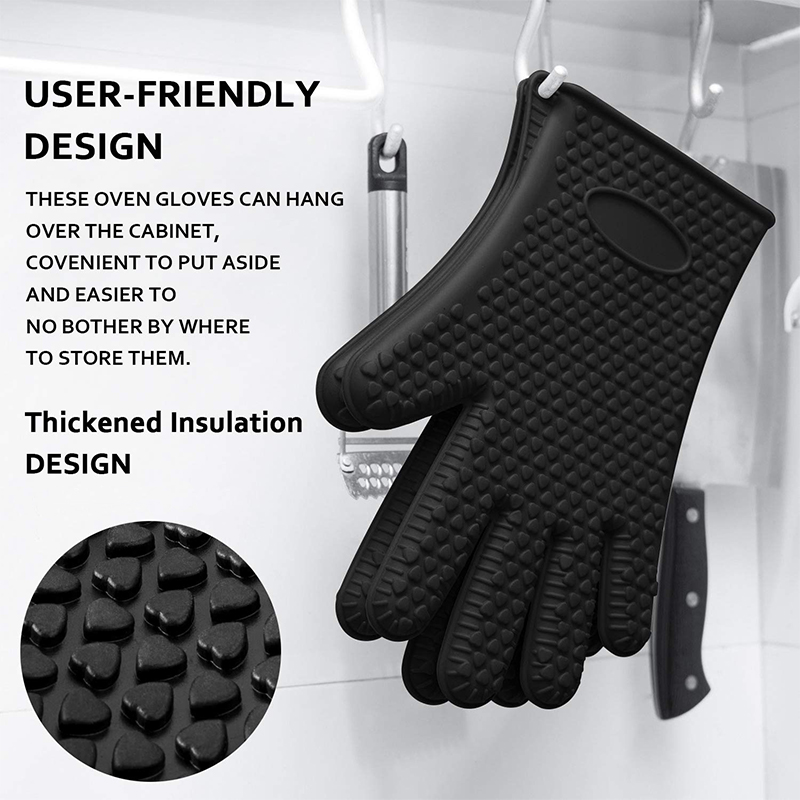 1/2Pcs Oven Mitts Baking Glove - огляд і ціна Rubber Glove Cleaning