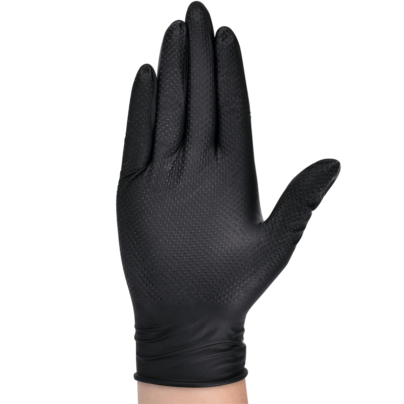Heavy Duty Black Nitrile Glove - огляд і ціна Nitrile Mechanic Glove
