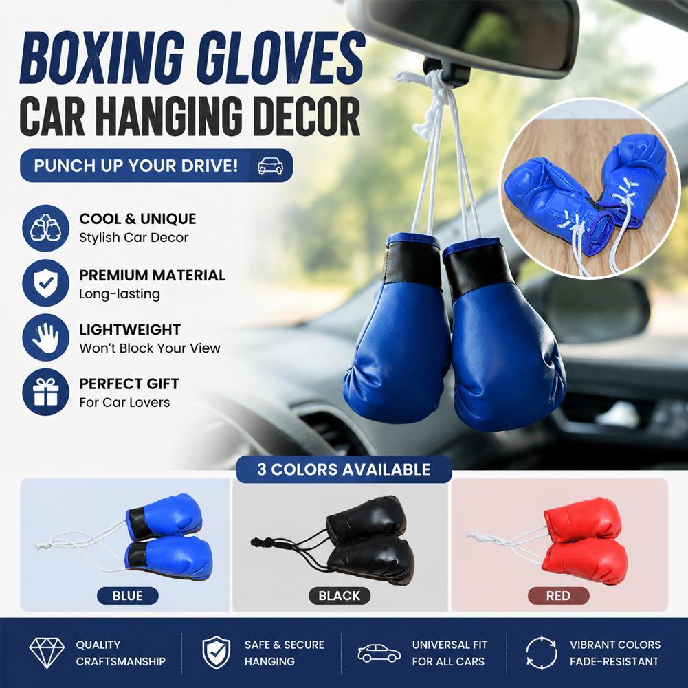 Mini Boxing Gloves Car Rearvie - огляд і ціна Leather Driving Glove