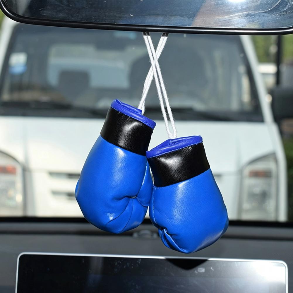 Mini Boxing Gloves Car Rearvie - огляд і ціна Leather Driving Glove