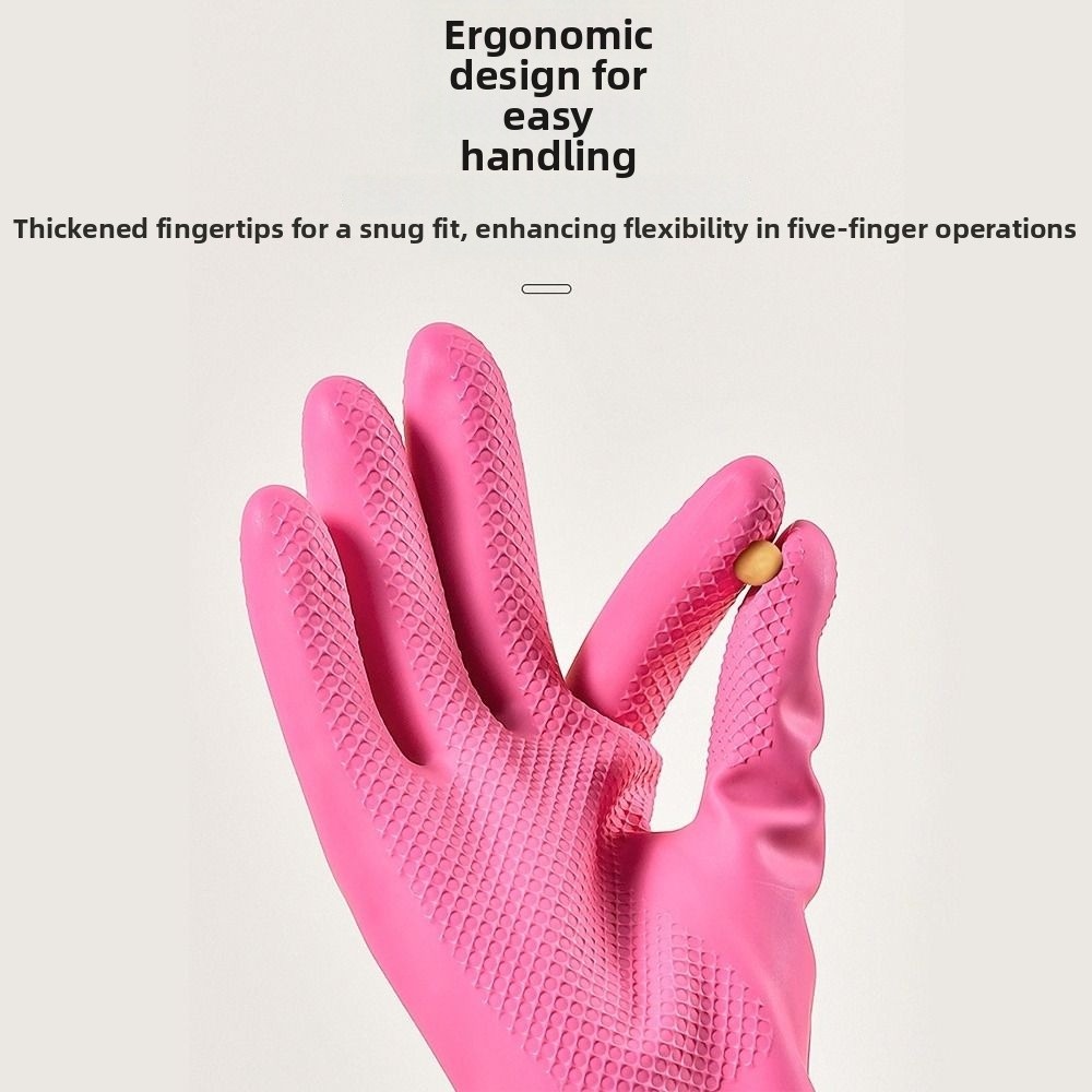 Durable Pink Cleaning Gloves T - огляд і ціна Rubber Glove Cleaning