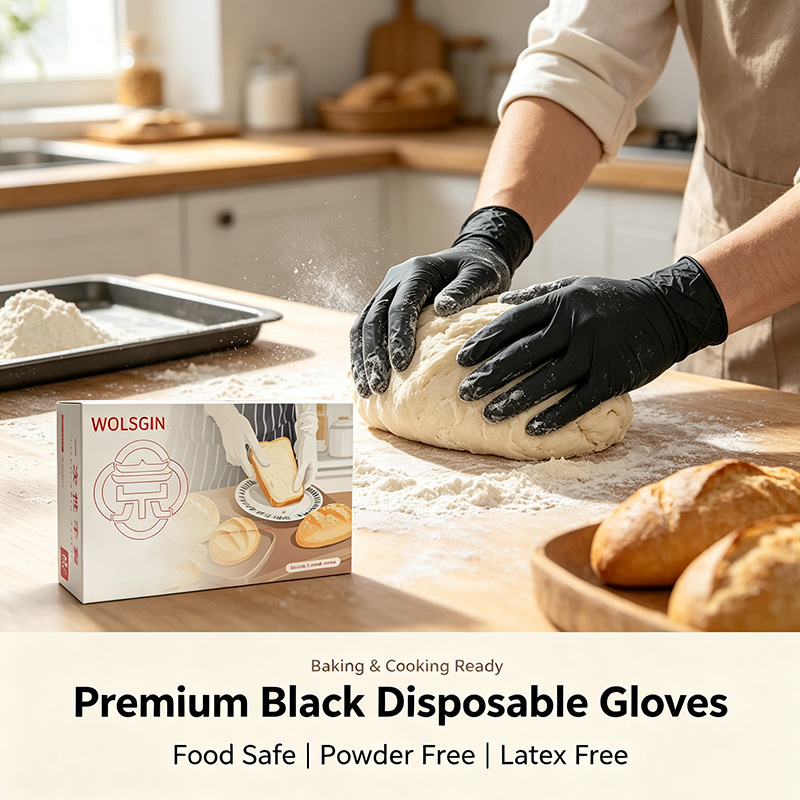 10/50/100/200 Black Disposable - огляд і ціна Rubber Glove Cleaning