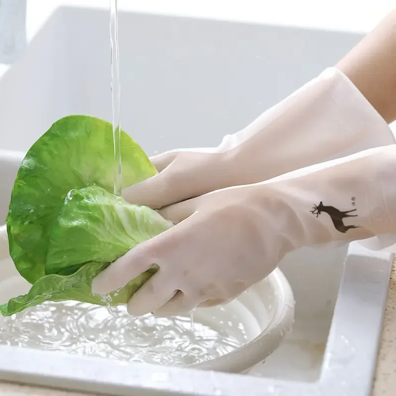 Waterproof Rubber Latex Dish W - огляд і ціна Dish Glove Rubber