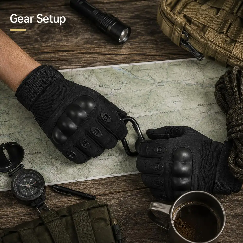 Hard Impact-Resistant Tactical - огляд і ціна Work Glove Impact