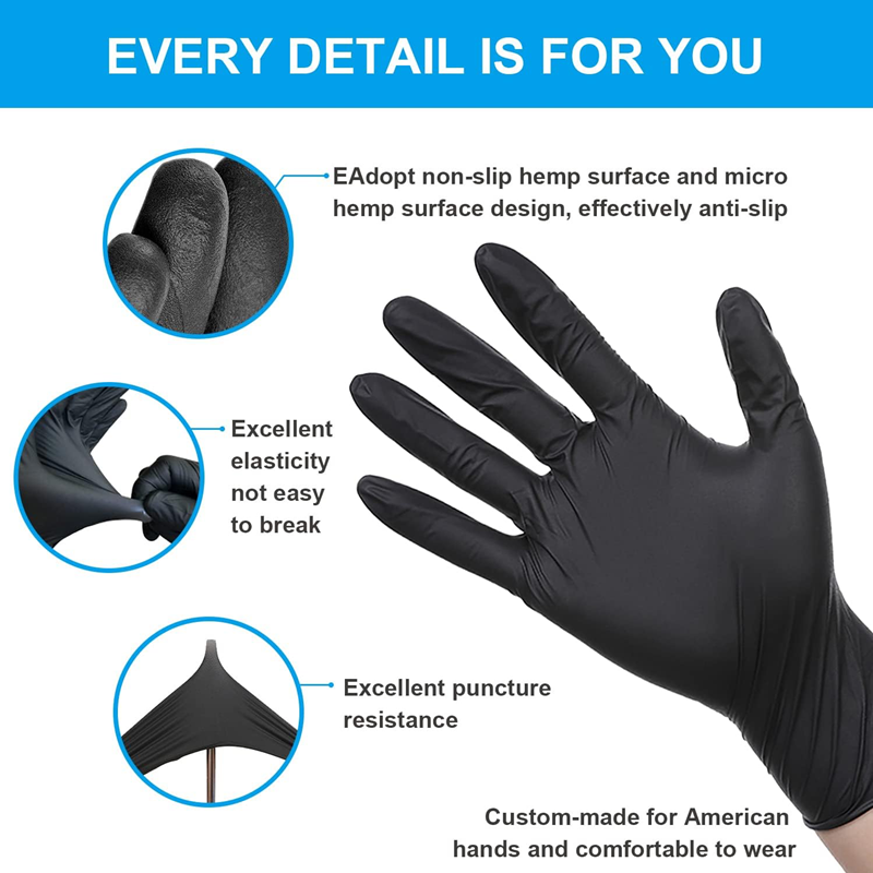 20/50/100PCS Disposable Nitril - огляд і ціна Nitrile Mechanic Glove