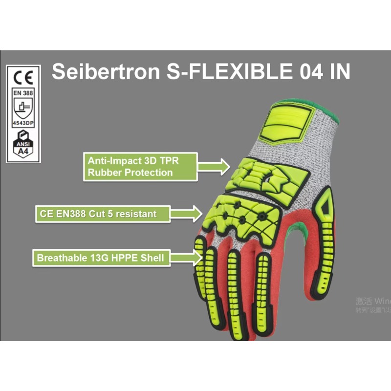 Gloves High Impact Cut Resista - огляд і ціна Work Glove Impact
