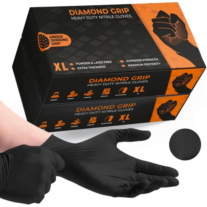 Black Heavy Duty Nitrile Dispo - огляд і ціна Nitrile Mechanic Glove