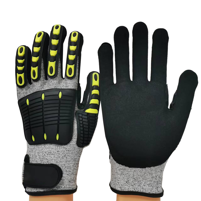 Anti Vibration Gloves SBR Padd - огляд і ціна Work Glove Impact