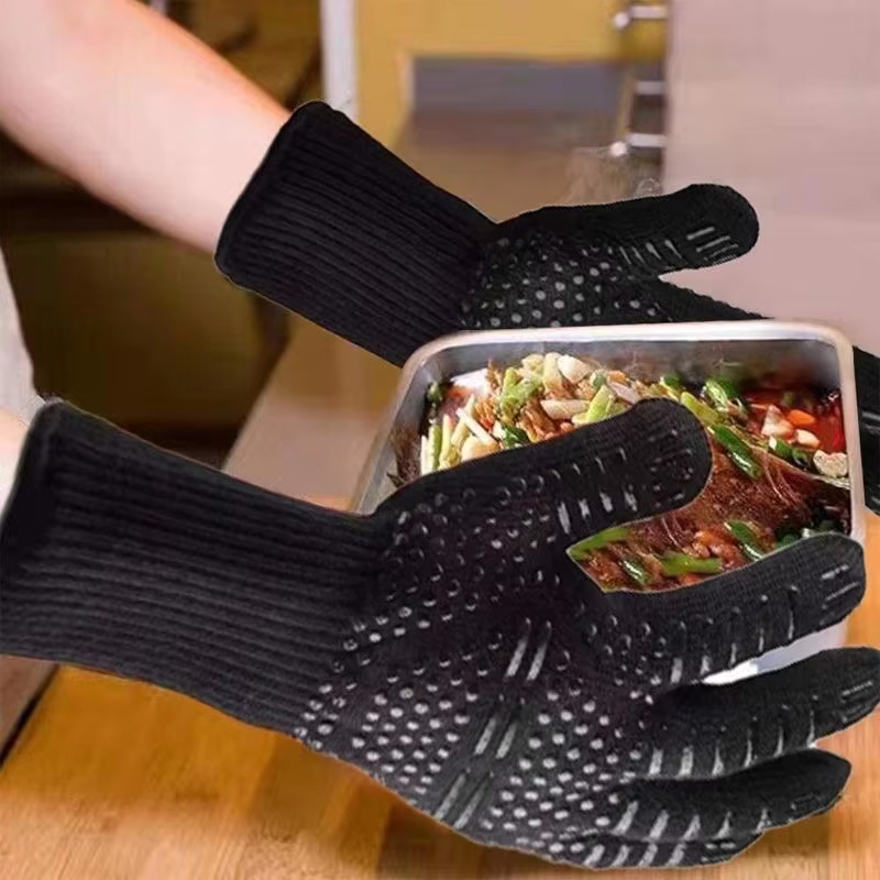 1 Pair Oven Gloves Oven Mitts  - огляд і ціна Oven Mitt Silicone