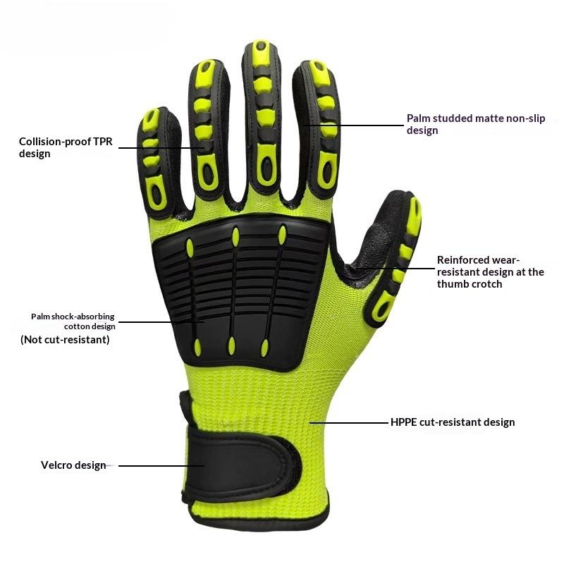 Cut Resistant Safety Work Glov - огляд і ціна Work Glove Impact